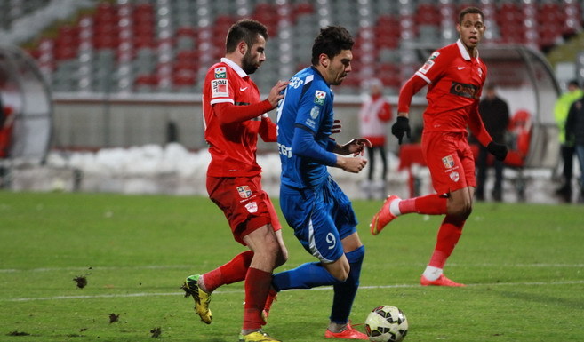 FOTO / MECI DINAMO BUCUREŞTI – PANDURII TÂRGU JIU REPRIZA I 26 OCTOMBRIE