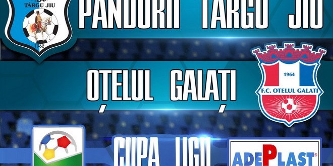 Arbitrii meciului de astăzi din sferturile Cupei Ligii, Pandurii Târgu Jiu – Oţelul Galaţi