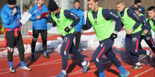 FOTO / Teste fizice Pandurii Târgu Jiu, 16.01.2015