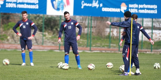 FOTO / ANTRENAMENT PANDURII TÂRGU JIU, 01.04.2015