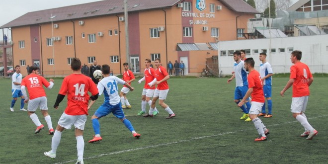 Juniorii A, victorie cu 10-0 la Frontiera Drobeta