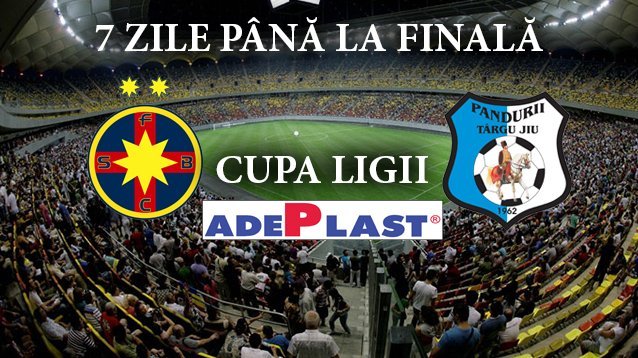 Mai sunt 7 zile până la finală: Spectacol grandios oferit de Liga Profesionistă de Fotbal la finala Cupei Ligii Adeplast