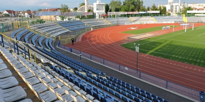 Luni vor demara lucrările la Stadionului Muncipal din Tg- Jiu care va fi demolat în 45 de zile