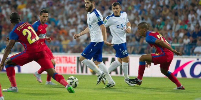 Pandurii Târgu Jiu a pierdut meciul din etapa a II-a a Ligii I cu FC Steaua Bucureşti, scor 0-3