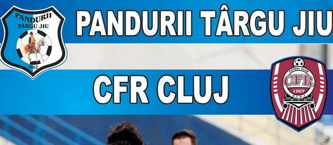 Duminică se vor pune în vânzare biletele pentru meciul din etapa a 7-a dintre Pandurii Târgu Jiu – CFR Cluj