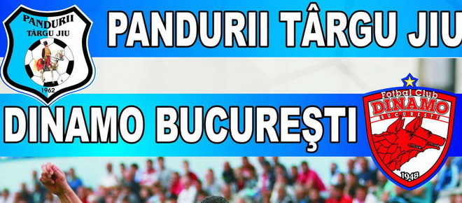 Începând de azi se pot procura biletele pentru meciul dintre Pandurii Târgu Jiu şi Dinamo Bucureşti din etapa a 9-a