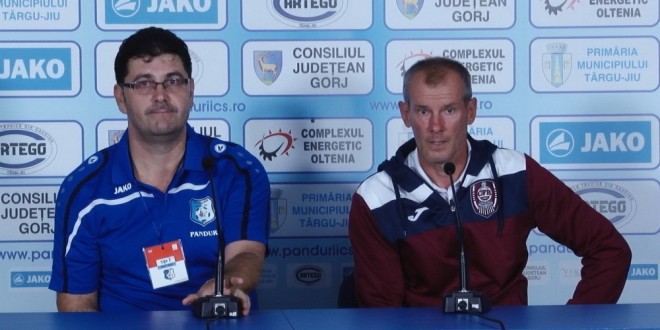 PANDURII TV / CONFERINȚĂ DE PRESĂ CFR CLUJ , MECI PANDURII – CFR CLUJ 17.08.2015