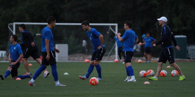 FOTO / ANTRENAMENT 1 PANDURII TÂRGU JIU STADION MUNICIPAL  15.09.2015