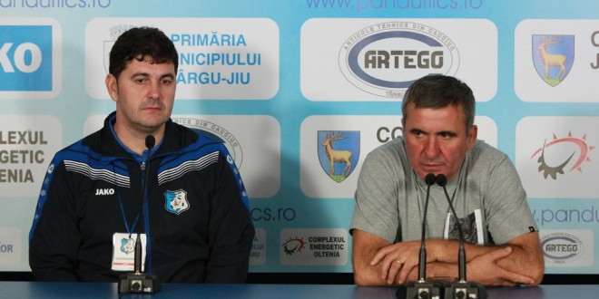 PANDURII TV / CONFERINŢĂ DE PRESĂ GHEORGHE HAGI , MECI PANDURII – FC VIITORUL 02.10.2015