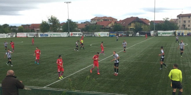 Juniorii U 17 ai clubului Pandurii Târgu Jiu s-au impus cu scorul de 3-1 în meciul cu Gaz Metan Mediaş