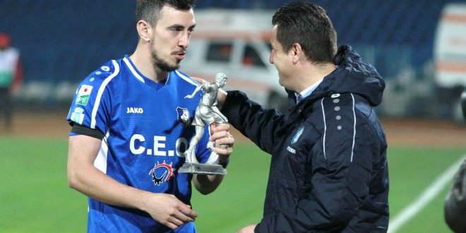 Ioan Hora a primit trofeul pentru „Fotbalistul lunii octombrie” oferit de Digi Sport