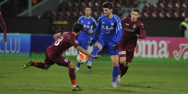 FOTO /  CFR CLUJ – PANDURII TÂRGU JIU, SCOR 1-2 ÎN ETAPA 20 A LIGII I ORANGE