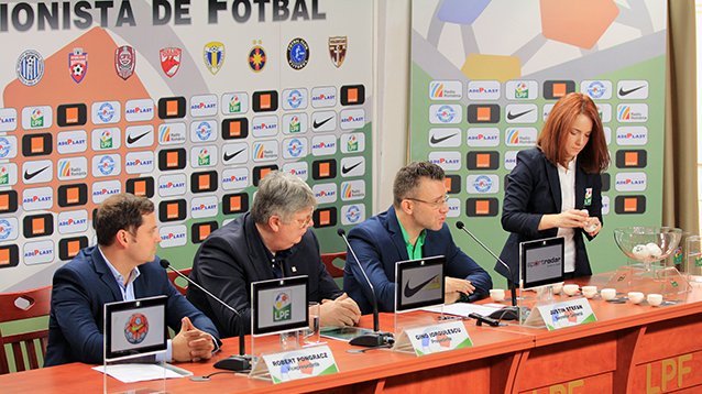 VIDEO / Tragerea la sorţi a programului competițional pentru faza a doua a Campionatului Național Liga 1 Orange