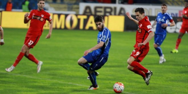 Pandurii Târgu Jiu  – Dinamo Bucureşti, scor  0-0, în etapa a opta din play-off-ul Ligii 1 Orange