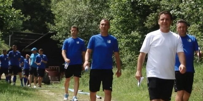 Program lejer pentru jucătorii echipei Pandurii în prima zi de cantonament la Maribor