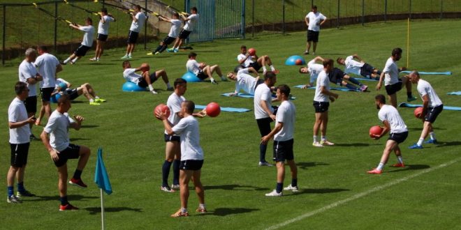 FOTO / ANTRENAMENT PANDURII TÂRGU JIU CANTONAMENT MARIBOR 01.07.2016