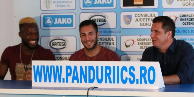 Pandurii Târgu Jiu a prezentat patru dintre transferurile perfectate în această vară