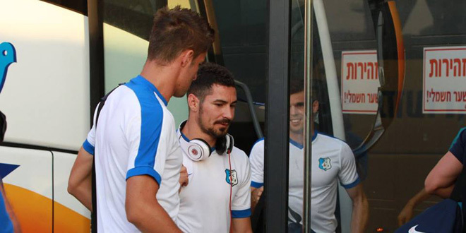 VIDEO / SOSIREA ECHIPEI PANDURII LA STADIONUL NETANYA