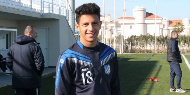 Jucătorul echipei Pandurii, Yasin Hamed, a fost convocat la Naţionala U 18 ani a României