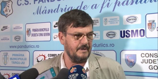 PANDURII TV / INTERVIU AL PREŞEDINTELUI USMO MARIN CONDESCU, MECI PANDURII  TÂRGU JIU – FC VOLUNTARI