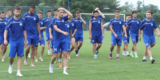 Lotul echipei Pandurii Târgu Jiu se va definitiva după meciul amical cu Internaţional Băleşti