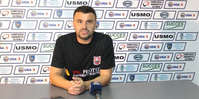 PANDURI TV / CONFERINTA DE PRESĂ A ECHIPEI AFC HERMANNSTADT SIBIU DUPĂ MECIUL CU PANDURII TÂRGU JIU