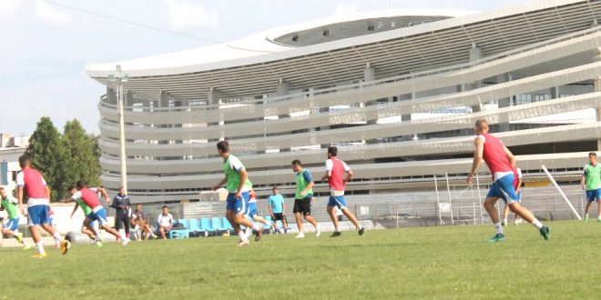 FOTO / IMAGINI ANTRENAMENTE PANDURII TÂRGU JIU 18.07.2018