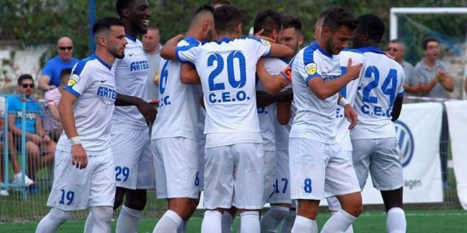 Pandurii Târgu Jiu s-a impus cu scorul de 5-2 în meciul cu Ripensia Timișoara din etapa a 8-a a Ligii a II-a Casa Pariurilor