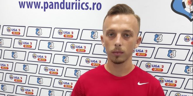 PANDURII TV / CONFERINŢA DE PRESĂ A JUCĂTORULUI ECHIPEI PANDURII, ADRIAN NICHIFOR, 14.08.2019
