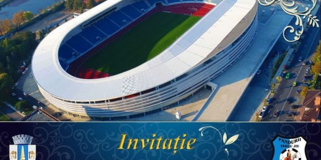 Programul manifestărilor prilejuite de inaugurarea  Stadionului Municipal  din Târgu Jiu