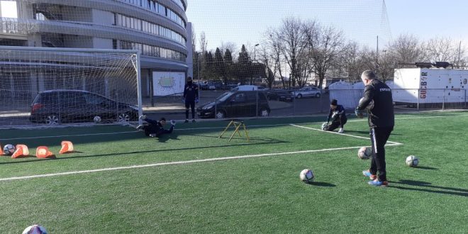 FOTO / IMAGINI ANTRENAMENT PORTARI PANDURII TÂRGU JIU