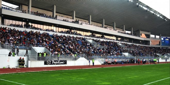 ETAPA A 16-A / Accesul spectatorilor pe Stadionul Municipal la meciul Pandurii Târgu Jiu – Viitorul Şimian